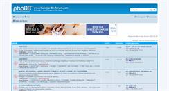Desktop Screenshot of homejardin-forum.com